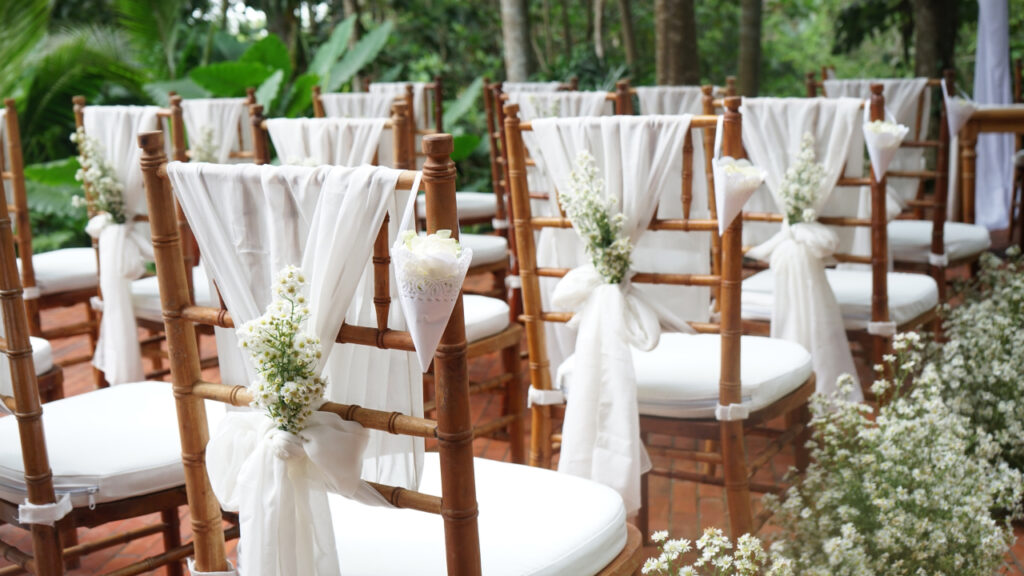 wedding decoration in ubud