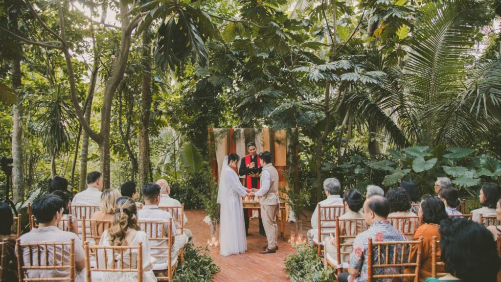 An Outdoor Wedding at Titik Dua Ubud