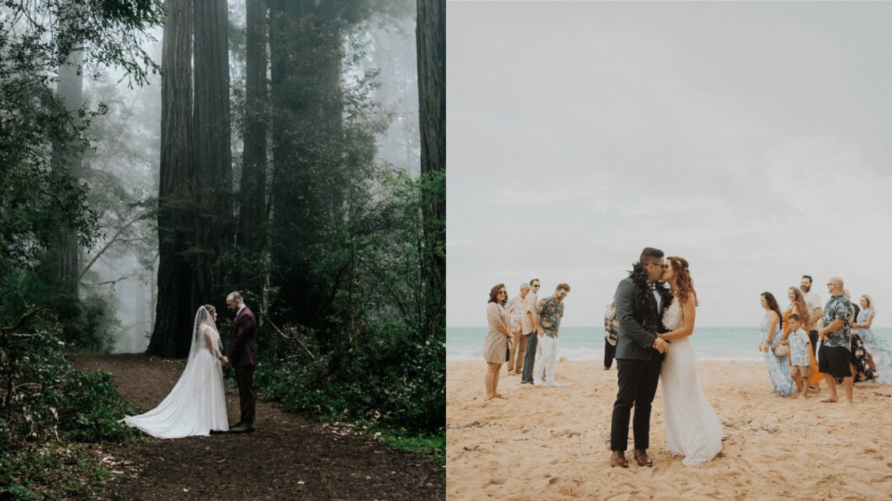 Jungle vs Ocean Wedding in Bali