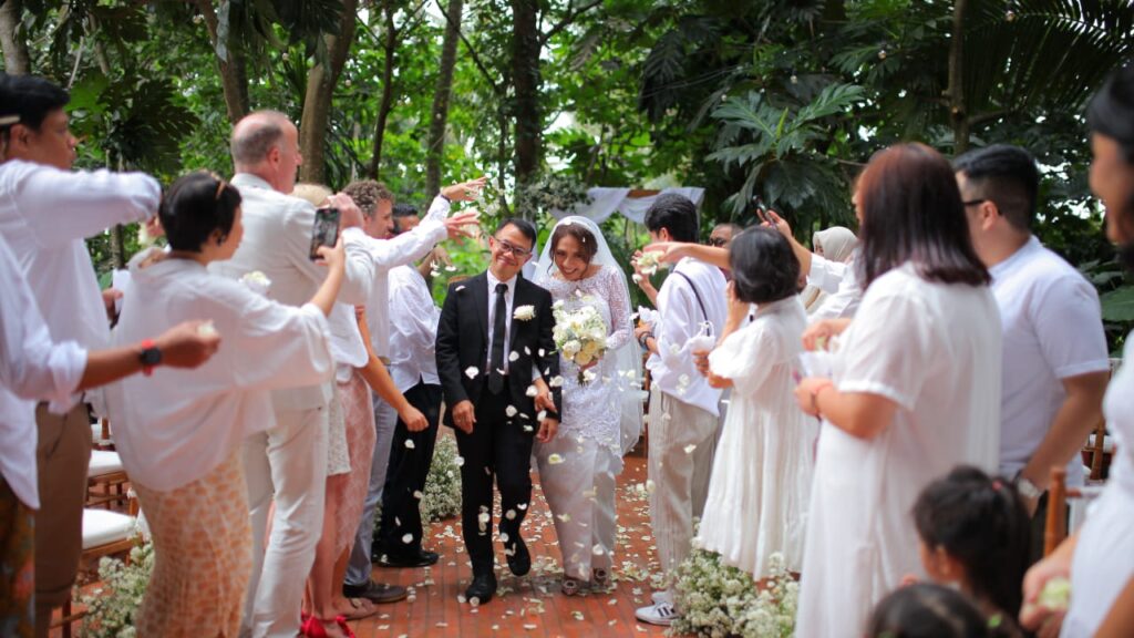 Christian & Catholic Wedding Ceremony in Bali
